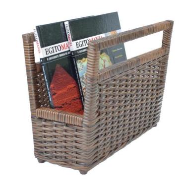 Imagem de Revisteiro Cesto Argila - Tramaeart, Argila