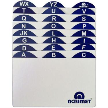 Imagem de índice para Fichário A-Z 3X5 Cartão - Acrimet