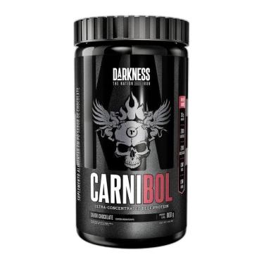 Imagem de Kit Carnibol Isolado Chocolate 900G Coqueteleira - Darkness