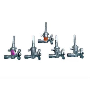 Imagem de Kit 5 Registros Ramal Válvula Para Fogão Cooktop Atlas Agile