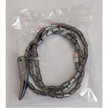 Imagem de Colar Dente de Dragão Hematita Pedra natural 40 cm - CristaisdeCurvelo