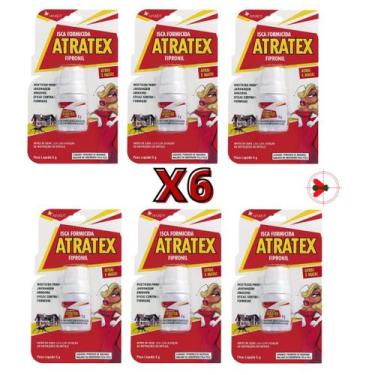Imagem de Kit Com 6 Atratex Isca Para Formiga Doceira Vermelha - Singra Química