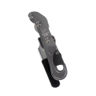 Imagem de menolana Descensor de escalada, equipamento de rapel de proteção contra quedas, para arborista em declive, espeleologia de árvores