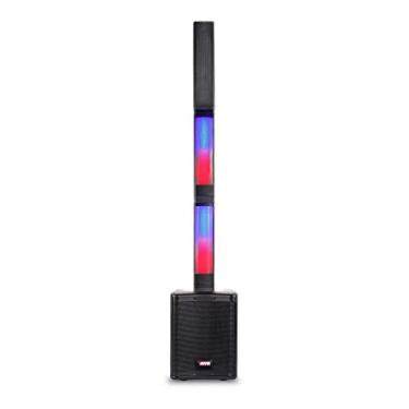 Imagem de CAIXA AMPLIFICADA BLUETOOTH 4 AUTO-FALANTES ILUMINAÇÃO RGB 8'' 400W STAGE8 PRO