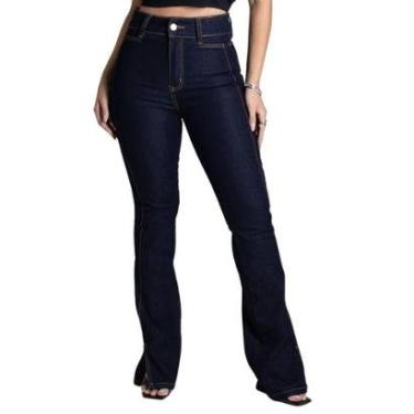 Imagem de Calça Jeans Sawary Boot Cut - 278908 - Azul escuro 46-Feminino