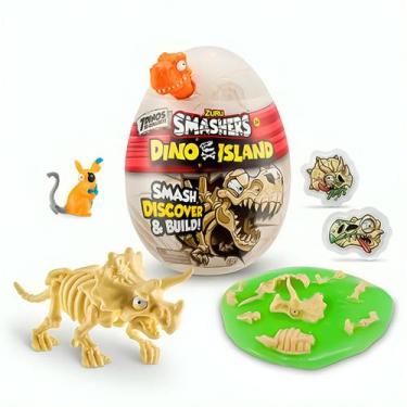 Imagem de Brinquedo Ovo Surpresa Dino Smasher Laranja F01209 - Fun