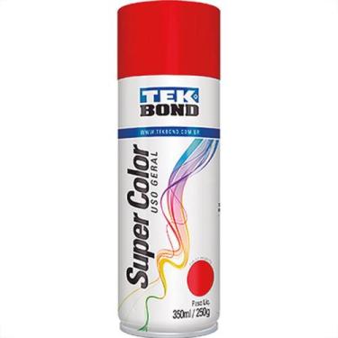 Imagem de Spray Tekbond Geral Vermelho 350Ml