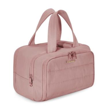 Imagem de Bolsa de Higiene BAGSMART - Leve e Rosa para Viagem