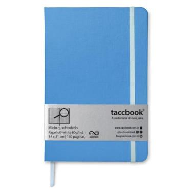Imagem de Caderno Quadriculado taccbook Azul centáurea 14x21 Ríg.