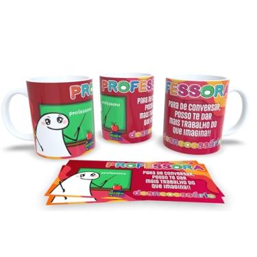 Imagem de Caneca de Porcelana Personalizada Profissões Com Frases Engraçadas e Divertidas (Professora)
