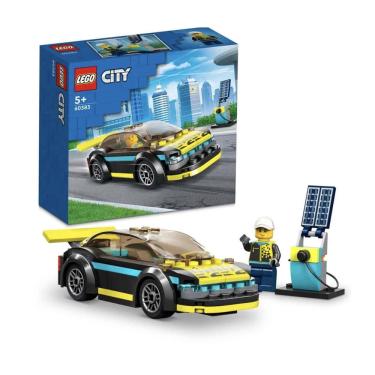 Imagem de Carro esportivo elétrico lego City 60383 de brinquedo para crianças de 5 anos ou mais