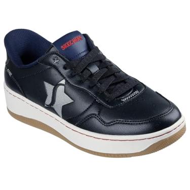 Imagem de Skechers Tênis feminino Sport Court 2.0-Studded Star Hands Free Slip-ins, Preto/Multi, 37