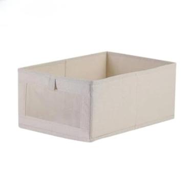 Imagem de Kit 2 organizador de armário dobrável para gavetas, armários, lavanderia e armazenamento de brinquedos(KIT1(Desc))