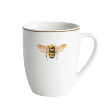 Imagem de Caneca Estampa Abelhinha Porcelana Cerâmica Café 340ml