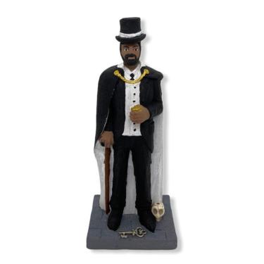 Imagem de Escolha o seu Orixá Exú Cartola Protetor em Resina 15 cm