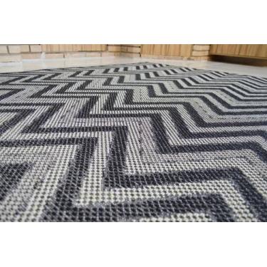 Imagem de Mega Tapete para sala Quadrado Natural Look PETRAIA B 215x215 cm - RAY