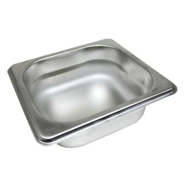 Imagem de Cuba Gastronômica Aço Inox GN 1/6x65mm (176x162mm) - Brasinox