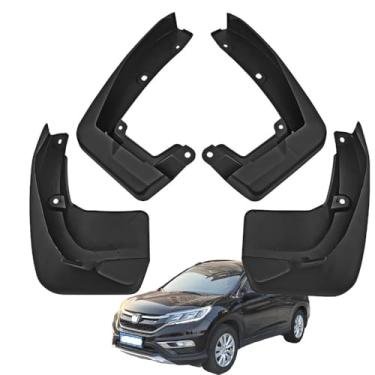 Imagem de Para-lamas e Protetores contra Respingos para Honda CR-V CRV 2017-2022, Alargadores Para-lamas Dianteiros e Traseiros, Para-lamas em ABS, Protetores contra Lama Pedras e Detritos