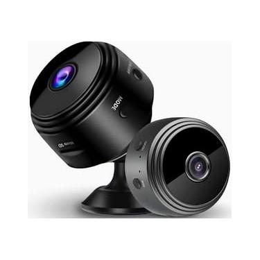 Imagem de Mini Câmera A9 Wi-Fi, Full HD 1080p, Visão Noturna, Ângulo 150°, Monitoramento Remoto