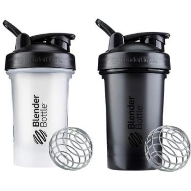 Imagem de Misturador de garrafas Shaker Bottle Classic V2 600 ml transparente/pr