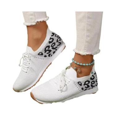 Imagem de Sapatilhas Casuais De Verão Para Mulheres plus Size, Respirável, Slip-