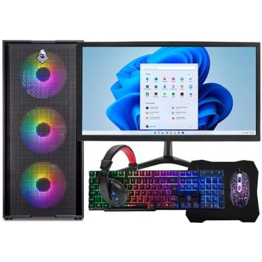 Imagem de PC Gamer Completo Intel Core I7 3.4GHz 16GB DDR3 SSD 480GB Monitor 19" Kit Gamer - Escolha a placa de vídeo Na falta da Rx 550, será enviado a GTX 750 de 4gb, que é 15% superior a RX 550