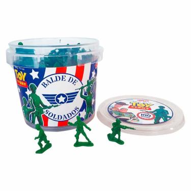 Imagem de Conjunto de Bonecos - Disney Toy Story - Balde de Soldados - Toyng