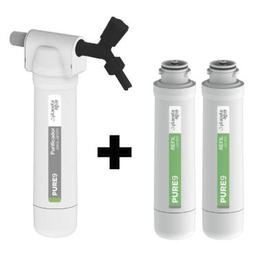 Imagem de Filtro Purificador Água Jardim Planeta Água Pure9 Jardim + 2