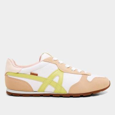 Imagem de Tênis Anacapri Virginia Feminino, Branco, Bege, 35