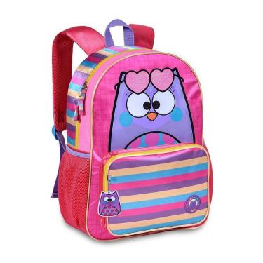 Imagem de BOLSA ESCOLAR CORUJINHA BUBU MOCHILA COSTAS ESCOLAR FEMININA-Feminino