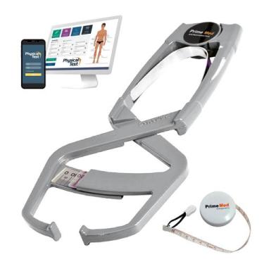 Imagem de Adipometro Clinico Prime Med Neo Cinza Com Software Web