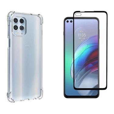 Imagem de Kit Capa Capinha Case Para Motorola Moto G100 + Pelicula 3D - NoBrand,