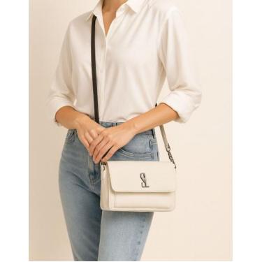 Imagem de Bolsa Feminina Le Boy Angic Luxuosa material ecológico - Santa Lurdes,