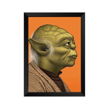Imagem de Quadro Decorativo Yoda Com acrílico A4 - Kolor