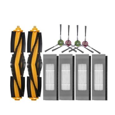 Imagem de Compatible With ECOVACS Deebot T8 AIVI T9 AIVI N8 Pro AIVI N9 N10 N10 Plus Accessories Main Brush, Side Brush, Filter, Dust Bag,Hepa Filter(Brown)