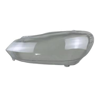 Imagem de Lente da tampa do farol Abajur transparente Farol de vidro Compatível com VW/Golf 6 MK6/GTI 2010 2011 2012 2013 Capa protetora para carro/farol(Low Left)