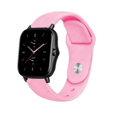 Imagem de Pulseira De Silicone De 20mm 22mm Para Amazfit GTS GTR 4 3 2 Bip 6 5 M