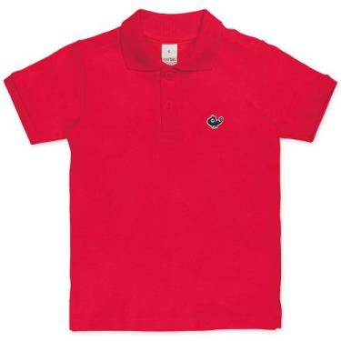 Imagem de Camisa Polo Com Aroma Manga Curta Infantil Masculina Marisol - 12, 12
