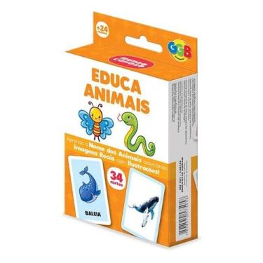 Imagem de Cartas educa - animais - GGB