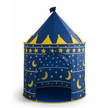 Imagem de Barraca Infantil Castelo Azul - Espaço Amplo e Leve