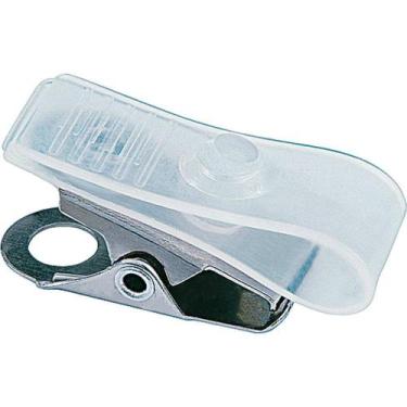 Imagem de Presilha para Crachá Metal Removível c/Fecho Plast. - Dac