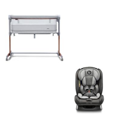 Imagem de Kit Berco e Cercado Hypnos 3 em 1 Portatil 0 a 13Kg + Cadeirinha para carro Litet 0 - 36kg - BB6921K