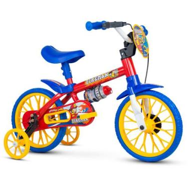 Imagem de Bicicleta Infantil Cairu FireWater Man Aro 12, Vermelho, Azul 03