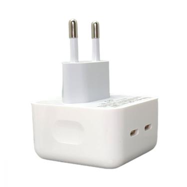 Imagem de Fonte De Carregamento Com 02 Portas Usb Tipo-c 40w
