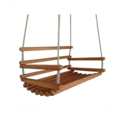 Imagem de Balanço Gangorra Infantil Madeira Selada 50x40 Suporta100 Kg. - SHOPPI