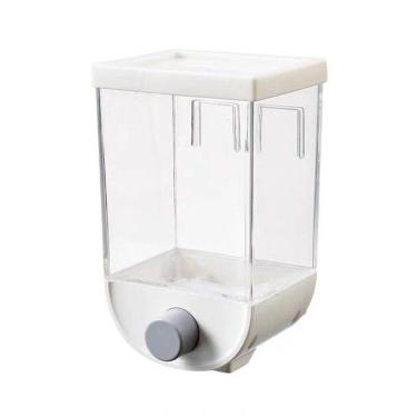 Imagem de Kit 03 Dispenser para Grãos Arroz Feijão Suspenso Multiuso 1000ML Transparente Top Rio Comercial