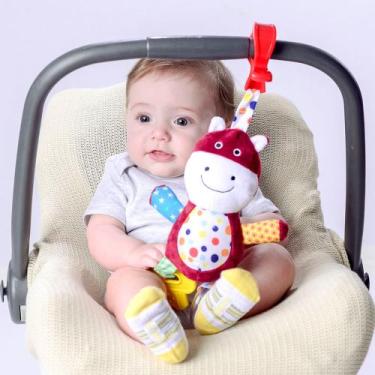 Imagem de Mobile para carrinho e bebê conforto Pimpolho vermelho hipopótamo