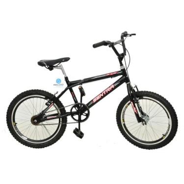 Imagem de Bicicleta Masculina STX Cross Aro 20 Sentra Bikes, Preto