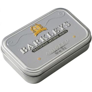 Imagem de Bala Importada Barkleys Anis Pastilha Holandesa Lata Metal 50g