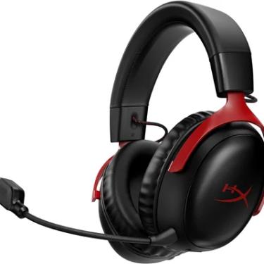 Imagem de Headset Gamer Wireless Hyperx Cloud Iii Vermelho E Preto Bateria De Até 120h